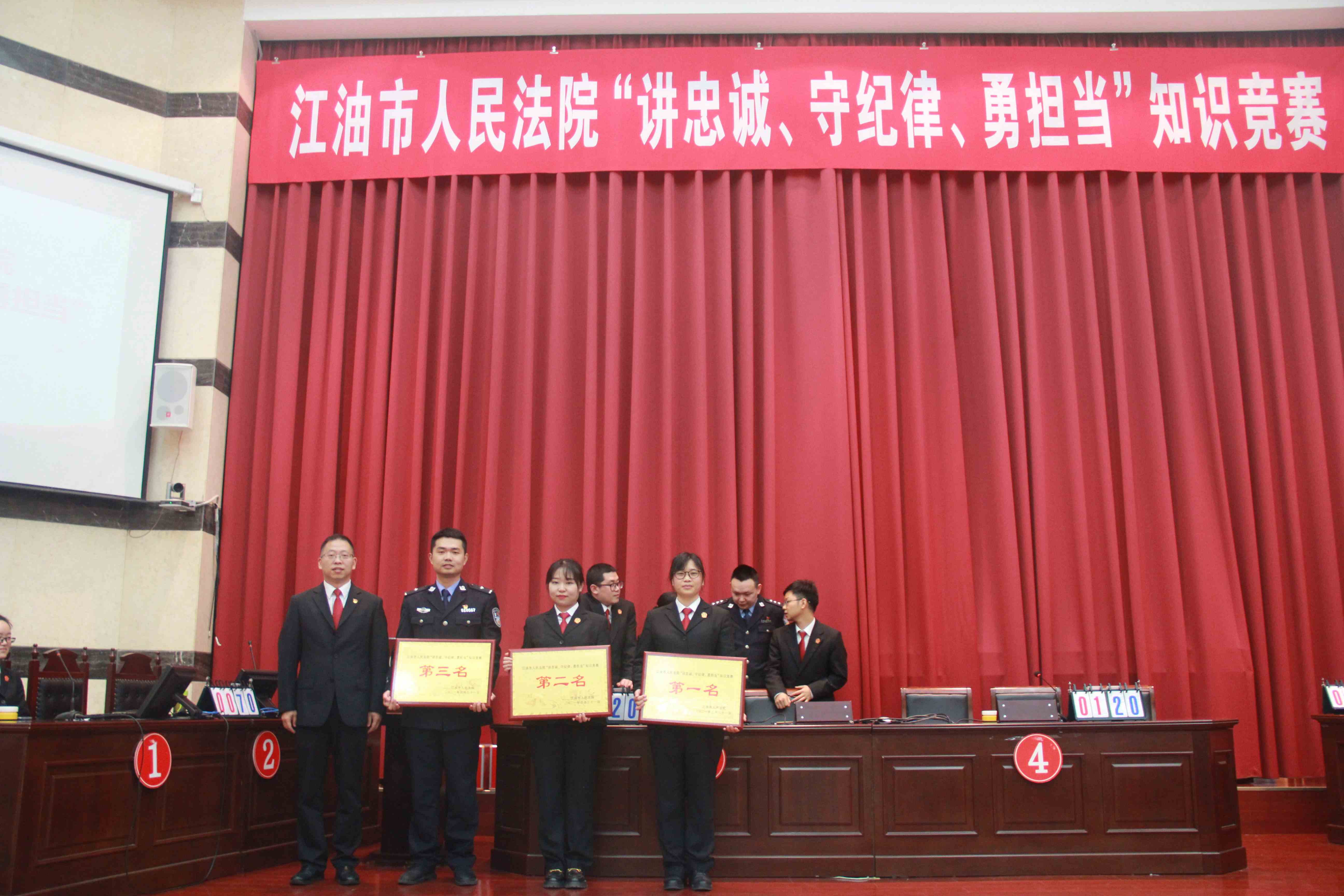 【队伍教育整顿】学习教育(十六"讲忠诚,守纪律,勇担当—江油法院